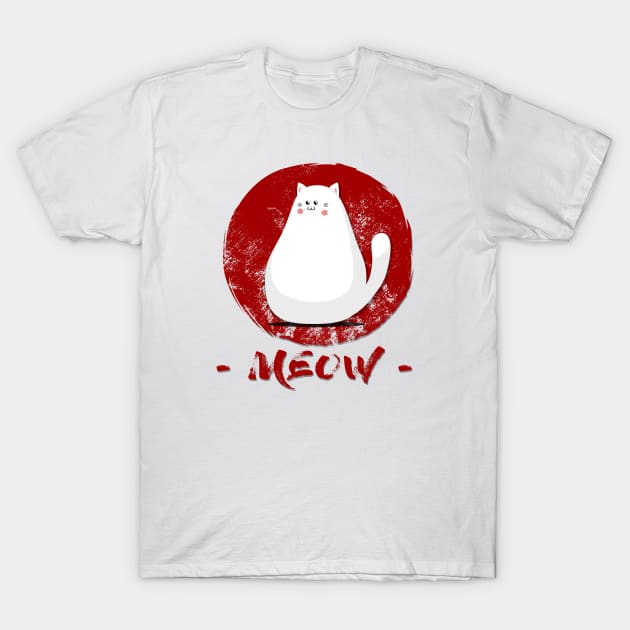 Meow T-Shirt by DoubleDu